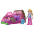 Polly Pocket Vehicle 2-Pack figure with pink car