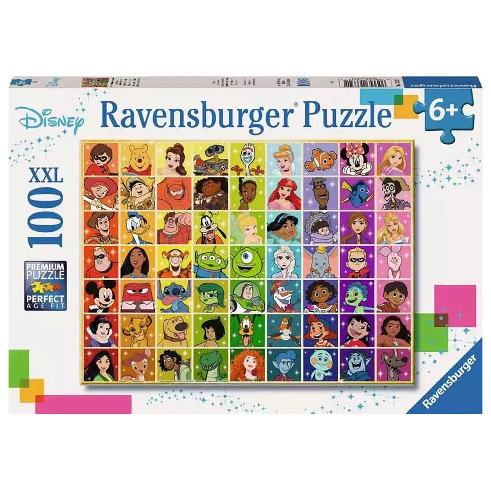 Ravensburger Disney Color Palette XXL 100 piece Jigsaw Puzzle Box