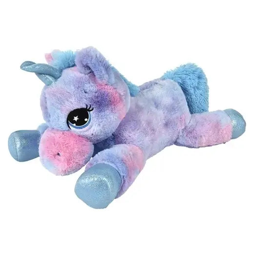 Unicorn shown in purple colors.