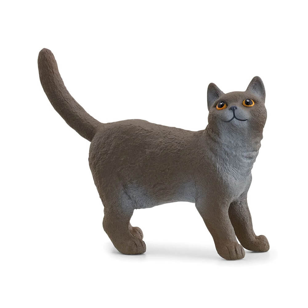 Schleich Farm World British Shorthair Cat Figure