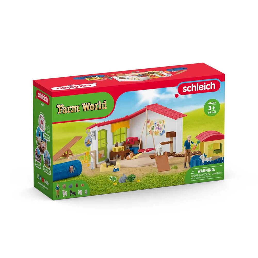 Schleich Farm World Pet Hotel Set Package