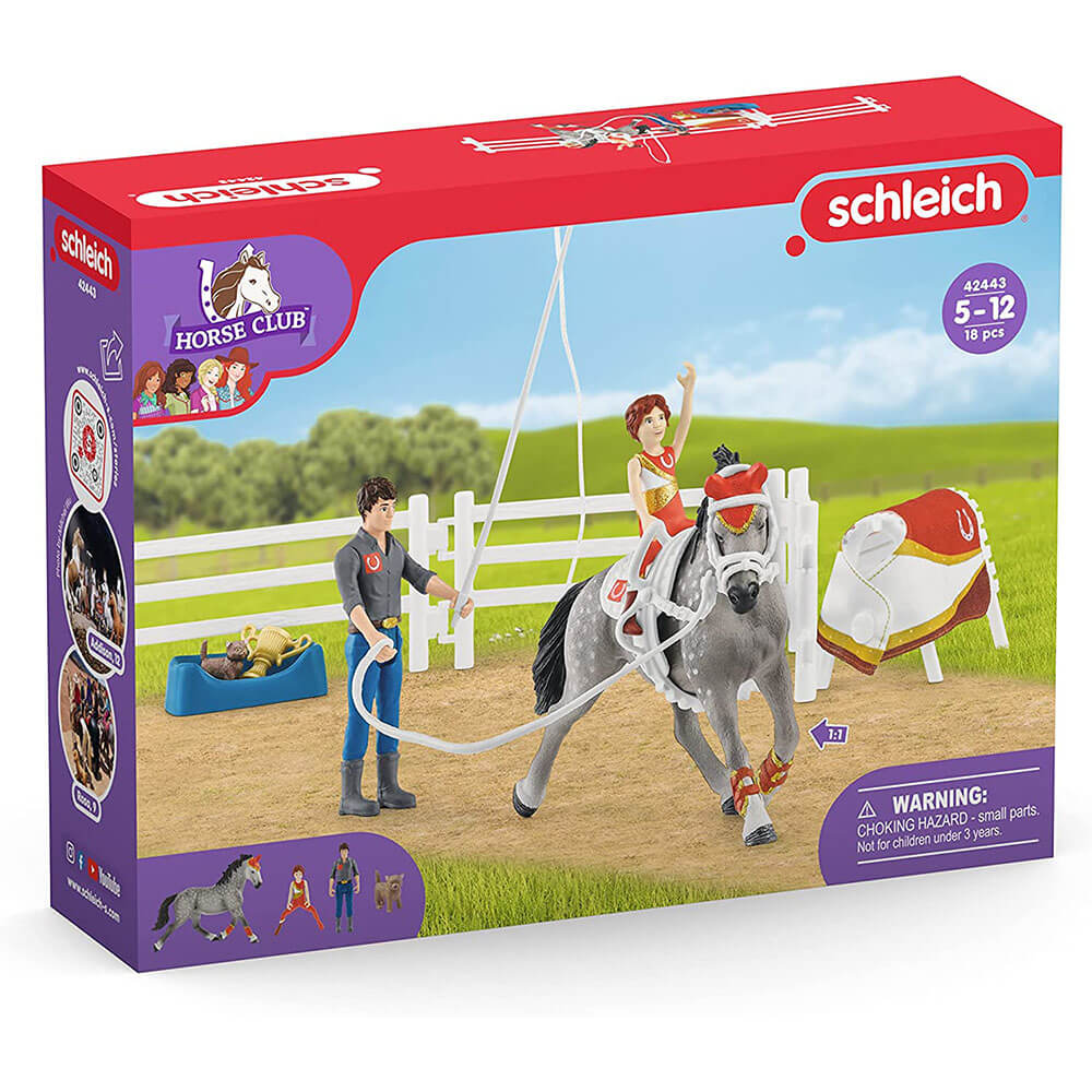 Schleich Horse Club Horse Club Mia's Vaulting Set