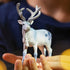 Schleich Limited-Edition Holiday Reindeer 2024 (72220) in hand