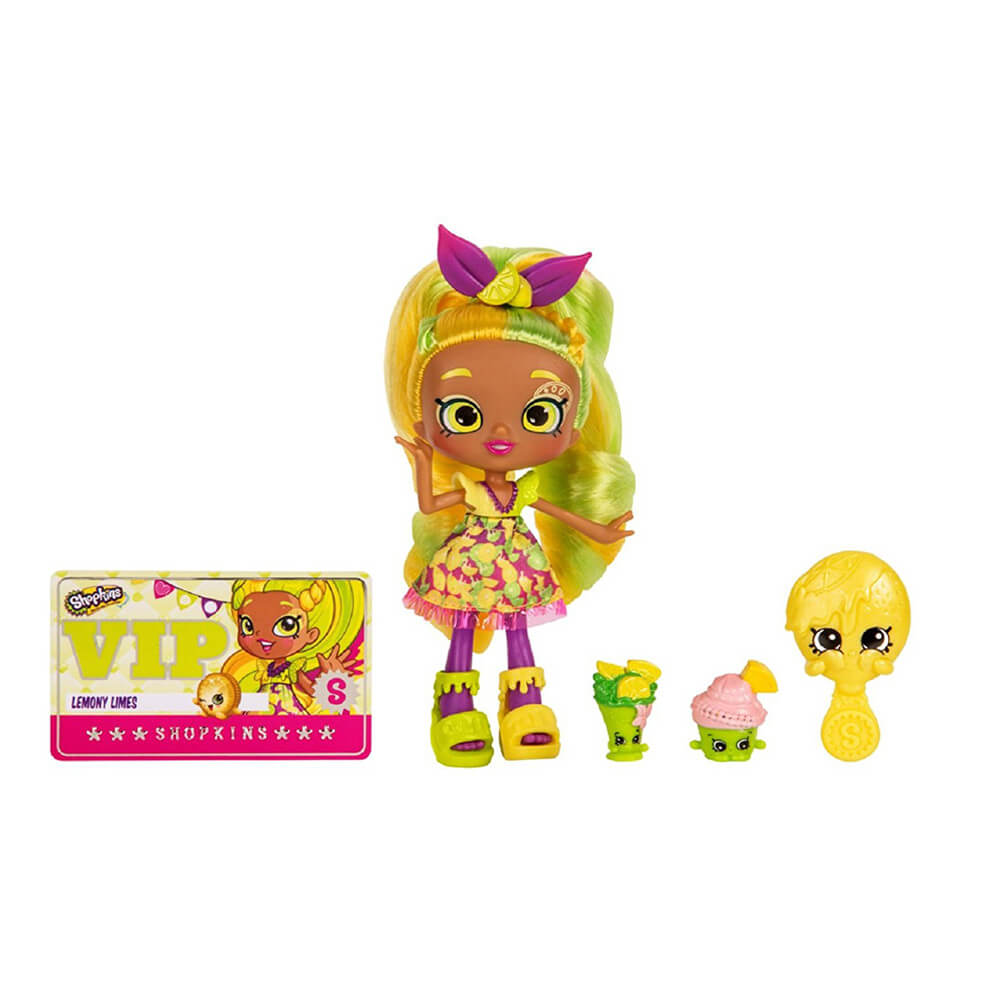 Shopkins Shoppies Wild Style Lemony Limes Doll