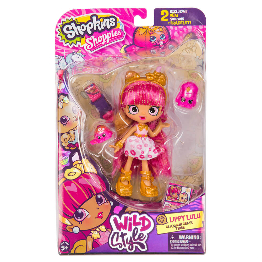 Shopkins Shoppies Wild Style Lippy Lulu Doll