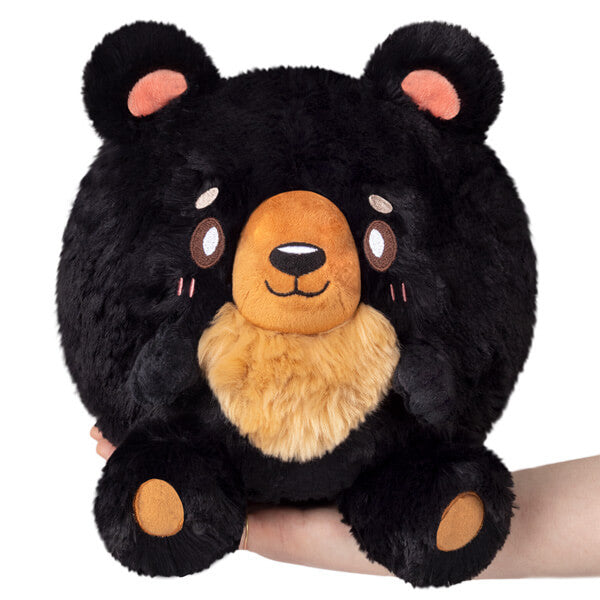 Squishable Mini Black Bear Plush