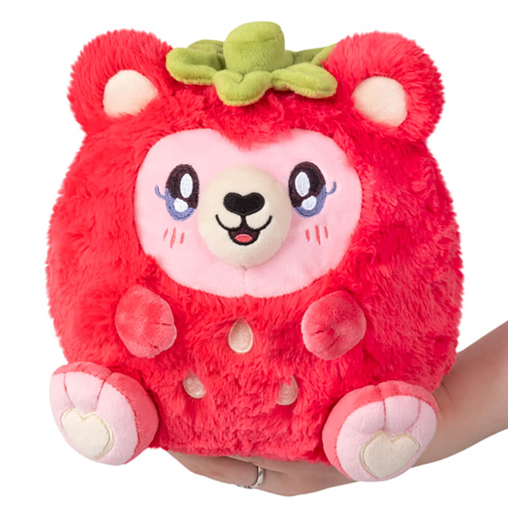 Squishable Mini Squishable Strawbeary Strawberry Bear Plush