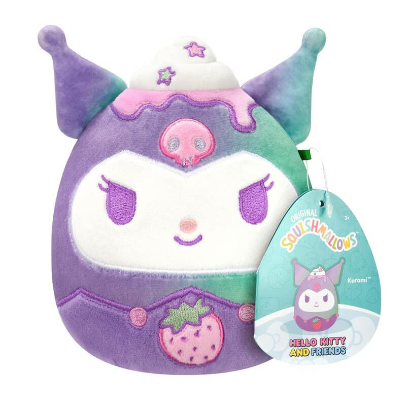 Squishmallows 8 Inch Hello Kitty and Friends Dreamland Kuromi