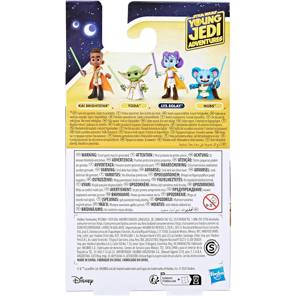 Star Wars Young Jedi Adventures Lys Solay 4 Inch Action Figure