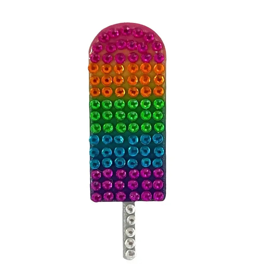 StickerBeans Ice Pop Rhinestone Sticker