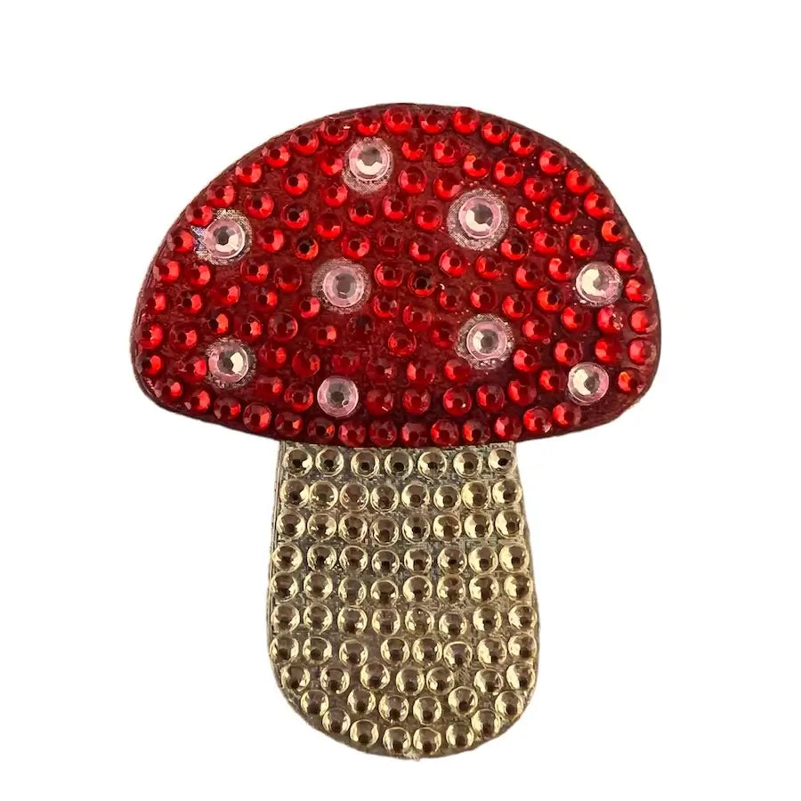 StickerBeans Mushroom Rhinestone Sticker