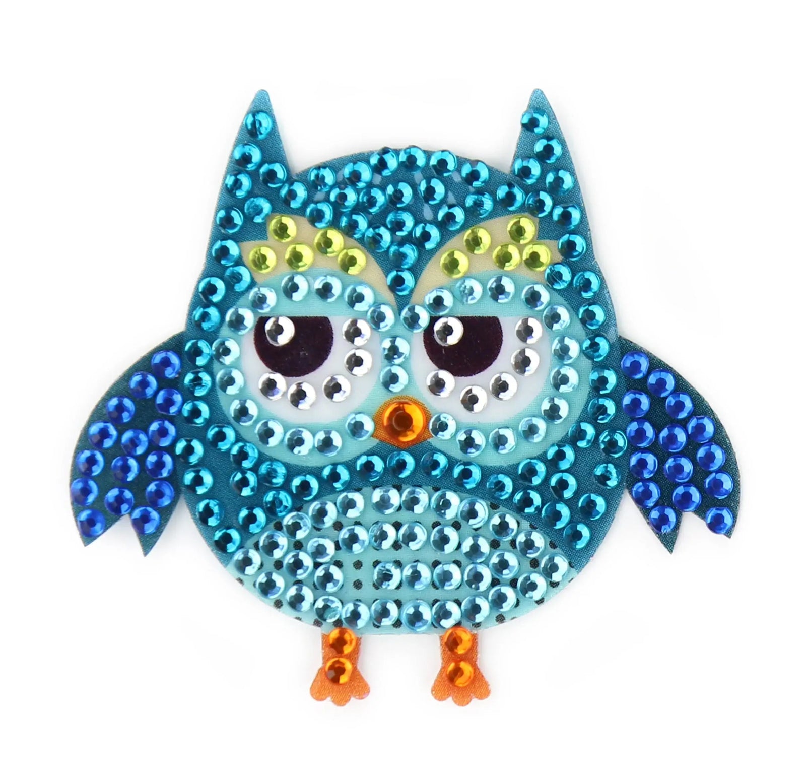 StickerBeans Owl Rhinestone Sticker