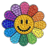 StickerBeans Rainbow Daisy Rhinestone Sticker