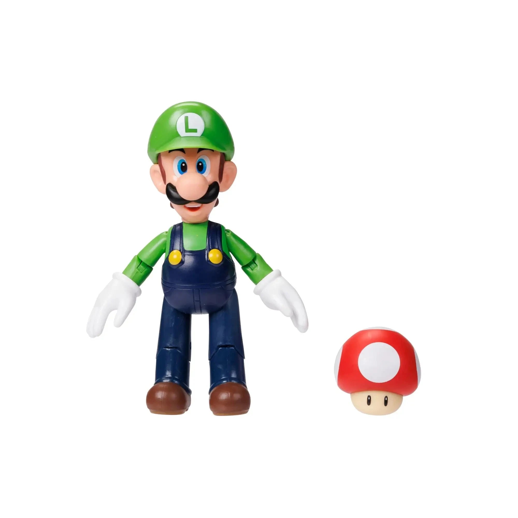 Super Mario Wave 43 4-Inch Luigi Figure