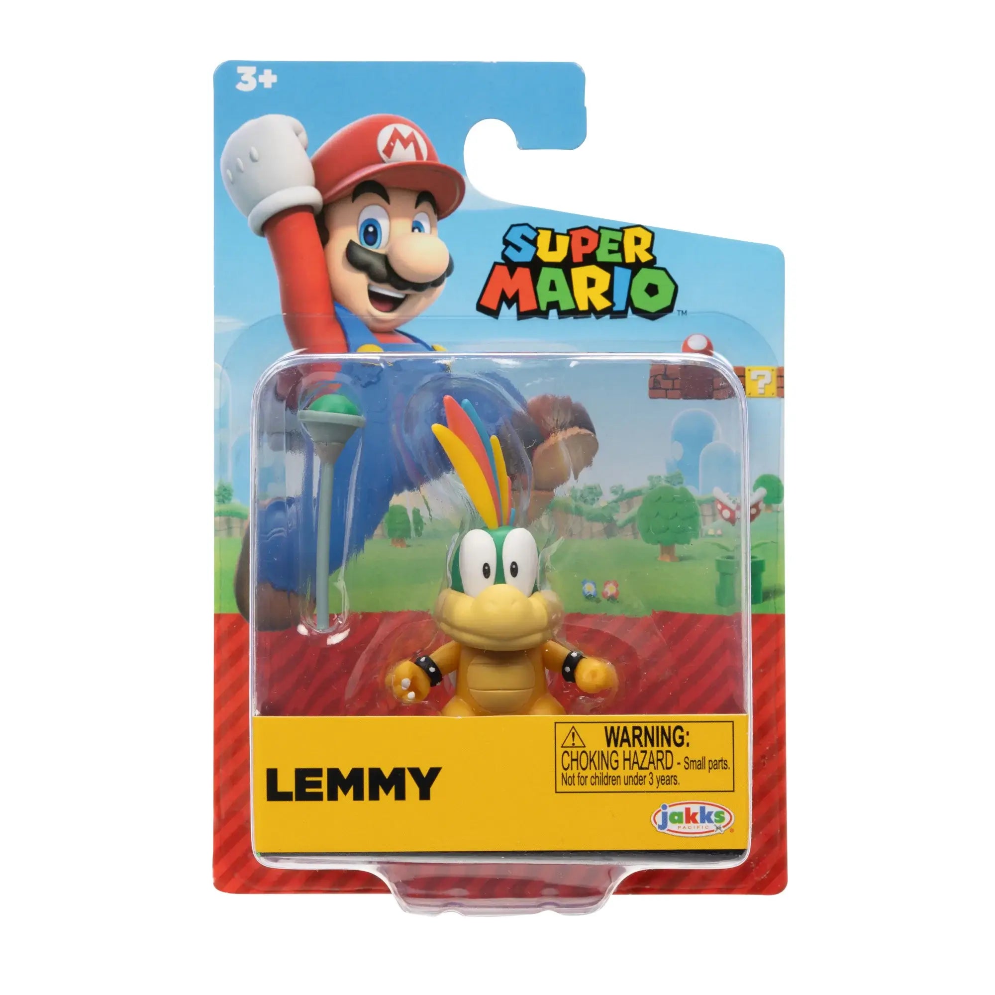 Super Mario Lemmy 2.5 Inch Action Figure package