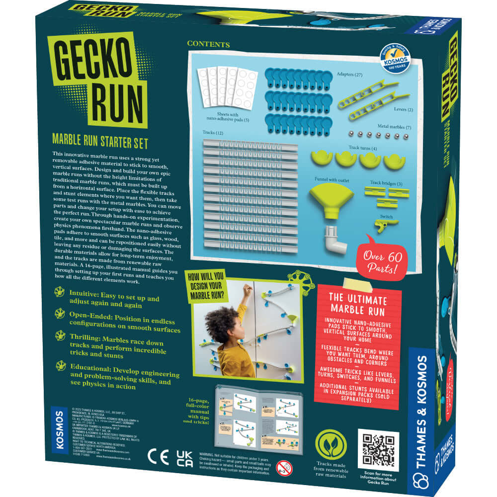 Thames & Kosmos Gecko Run Marble Run Starter Set