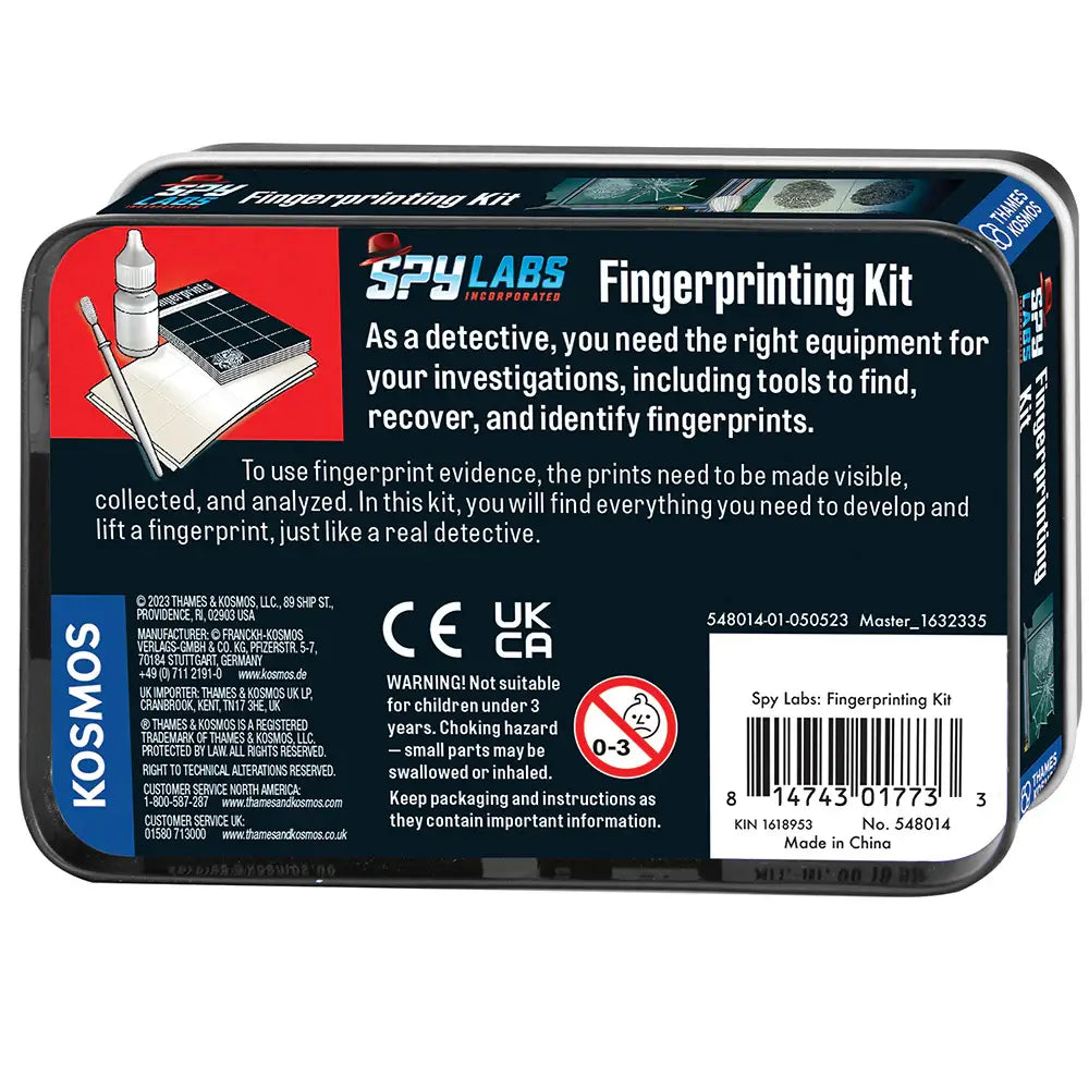 Thames & Kosmos Spy Labs Fingerprinting Kit