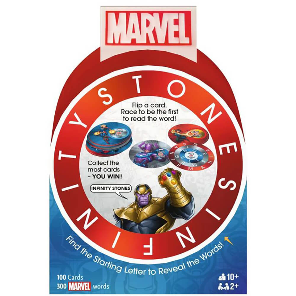 ThinkFun Marvel WordARound Read the Word Around the Card Trivia Game