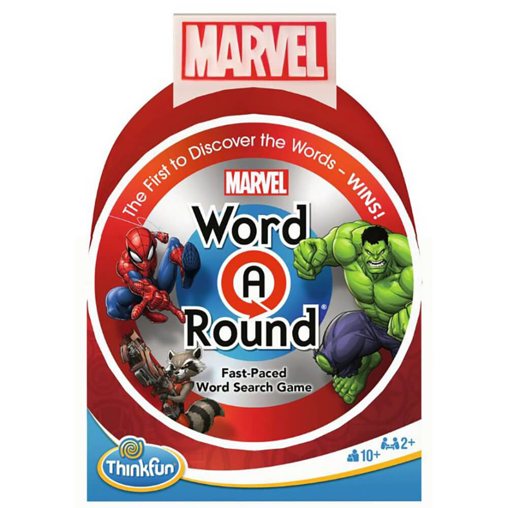 ThinkFun Marvel WordARound Read the Word Around the Card Trivia Game