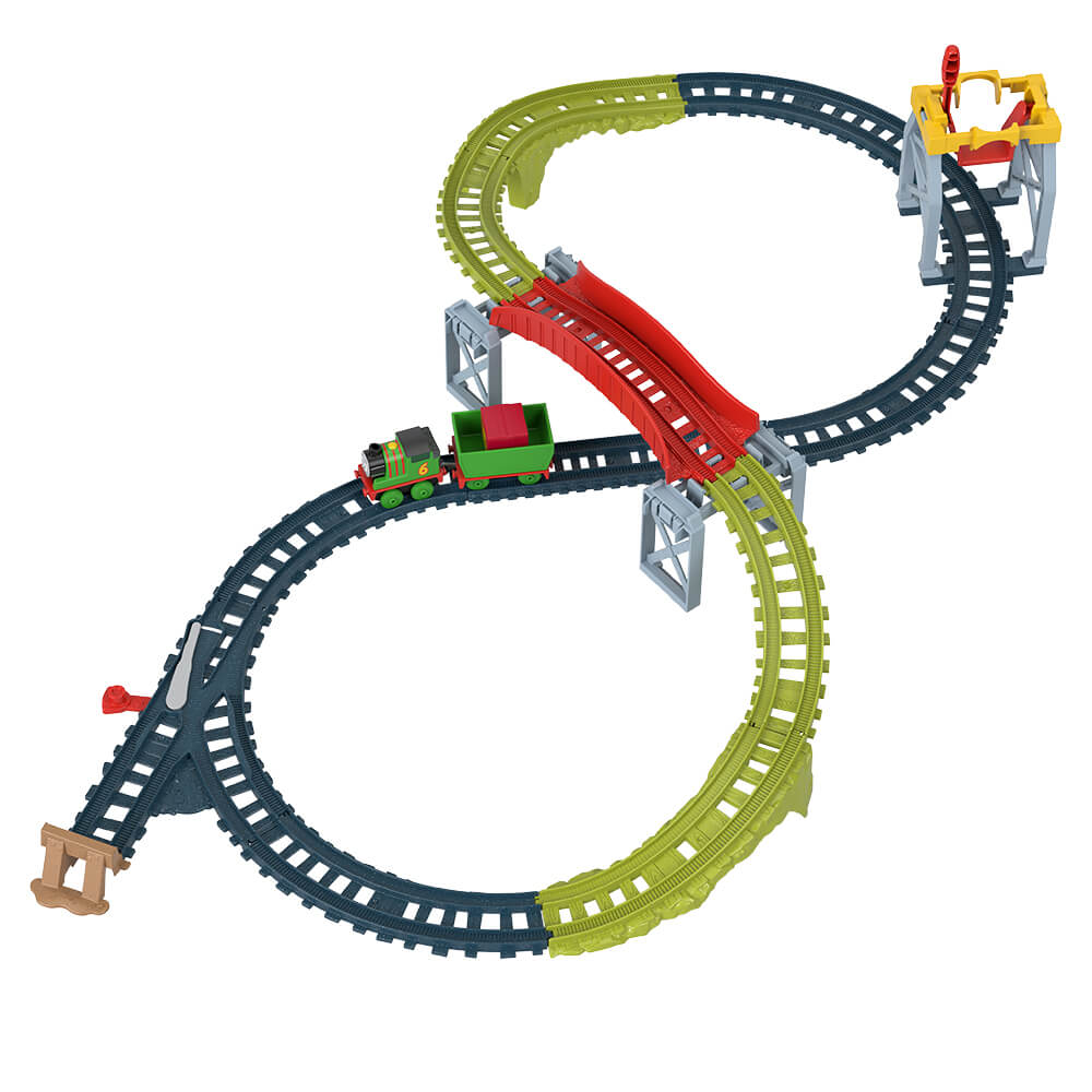 Thomas and Friends Percy's up and Over Cargo Drop Playset