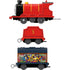 Thomas & Friends Graffiti James Motorized Toy Train Engine with Tender & Cargo Car pieces