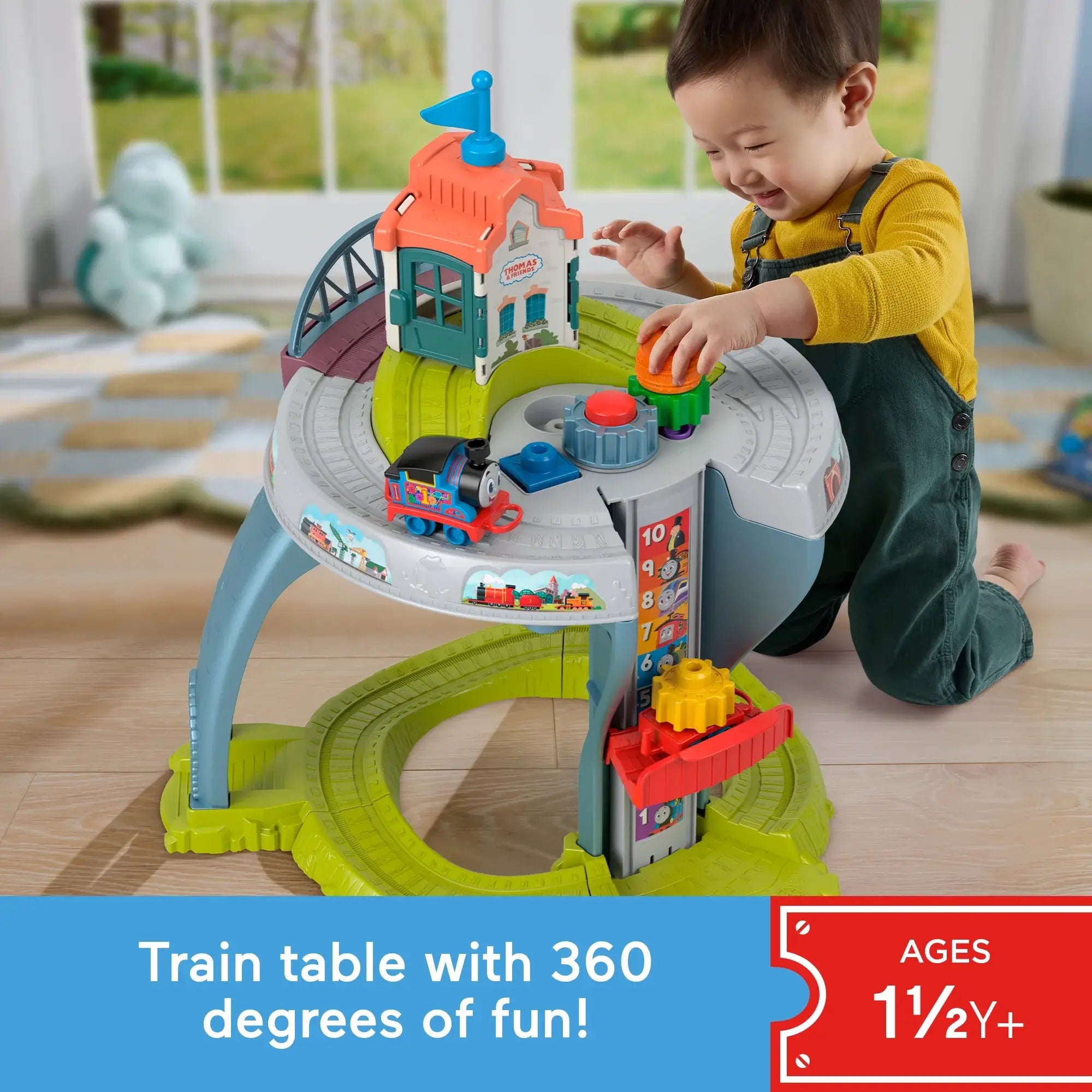 Thomas & Friends My First Train Table 360 degrees of fun