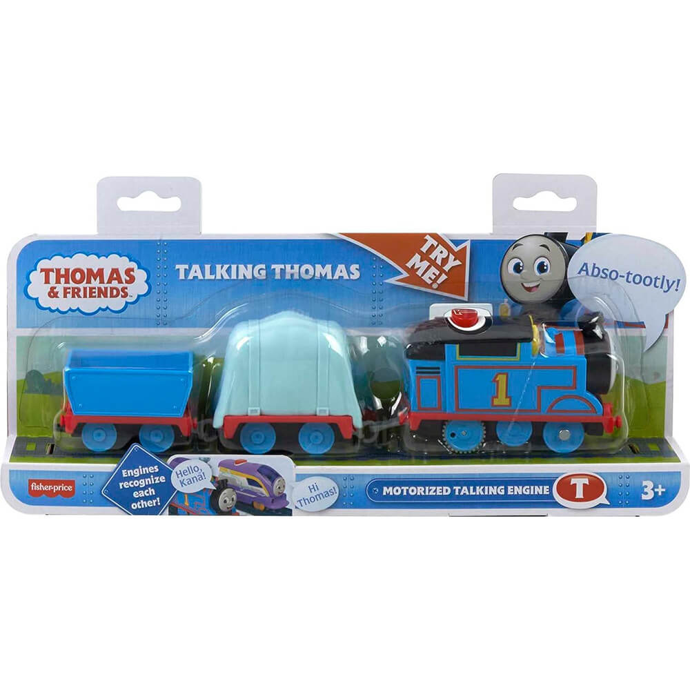 Fisher-Price Thomas & Friends Talking Motorized Thomas Toy Train packaging