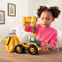 TOMY John Deere Build-A-Buddy Yellow Dump Truck Building Set