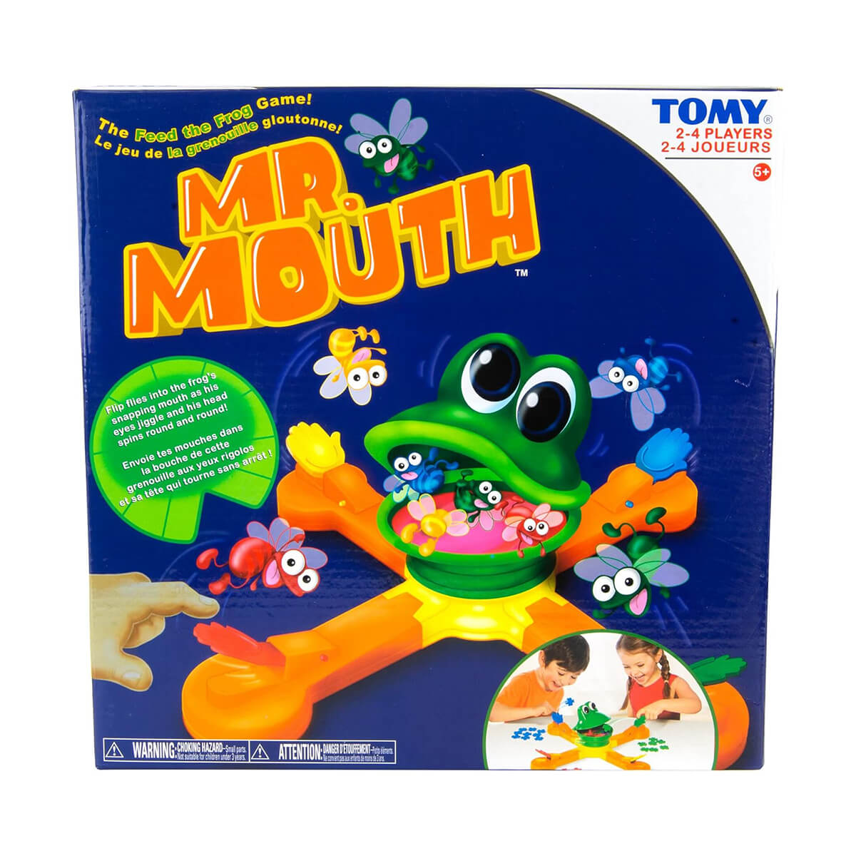 TOMY Mr. Mouth Feed the Frog Game box