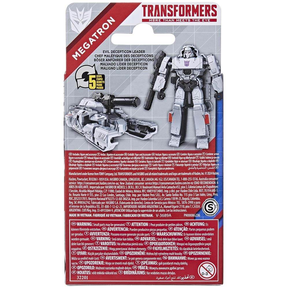 Transformers Authentics Bravo Megatron 4.5