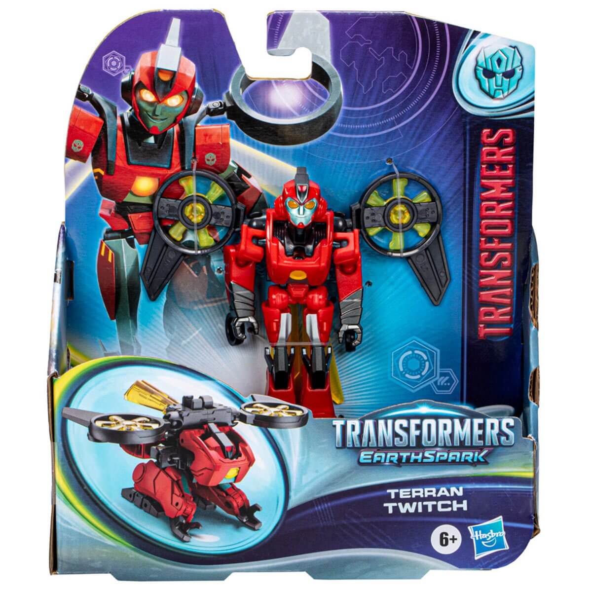 Transformers EarthSpark Terran Twitch 5 Inch Figure