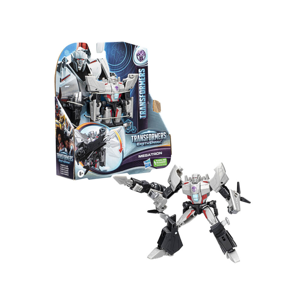 Transformers EarthSpark Warrior Class Megatron Action Figure