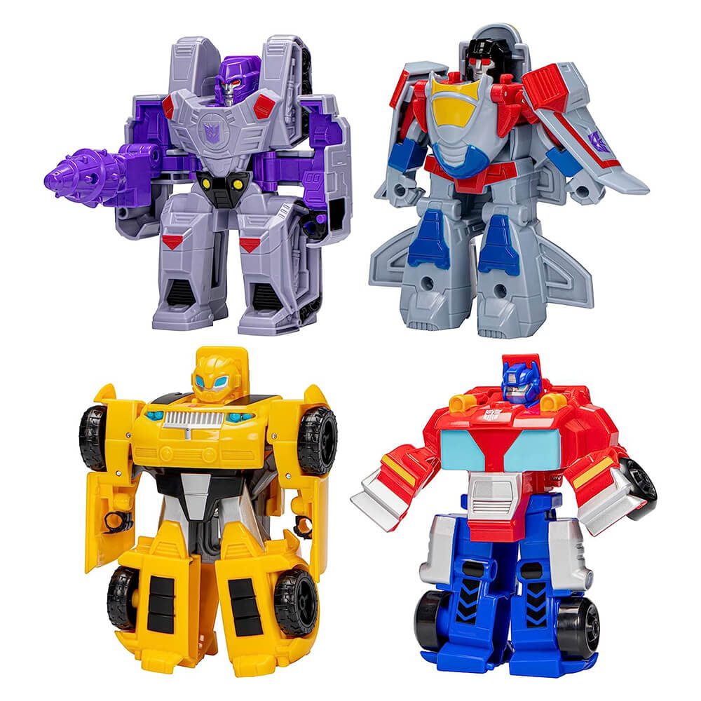 Transformers Heroes Vs Villains 4-Pack