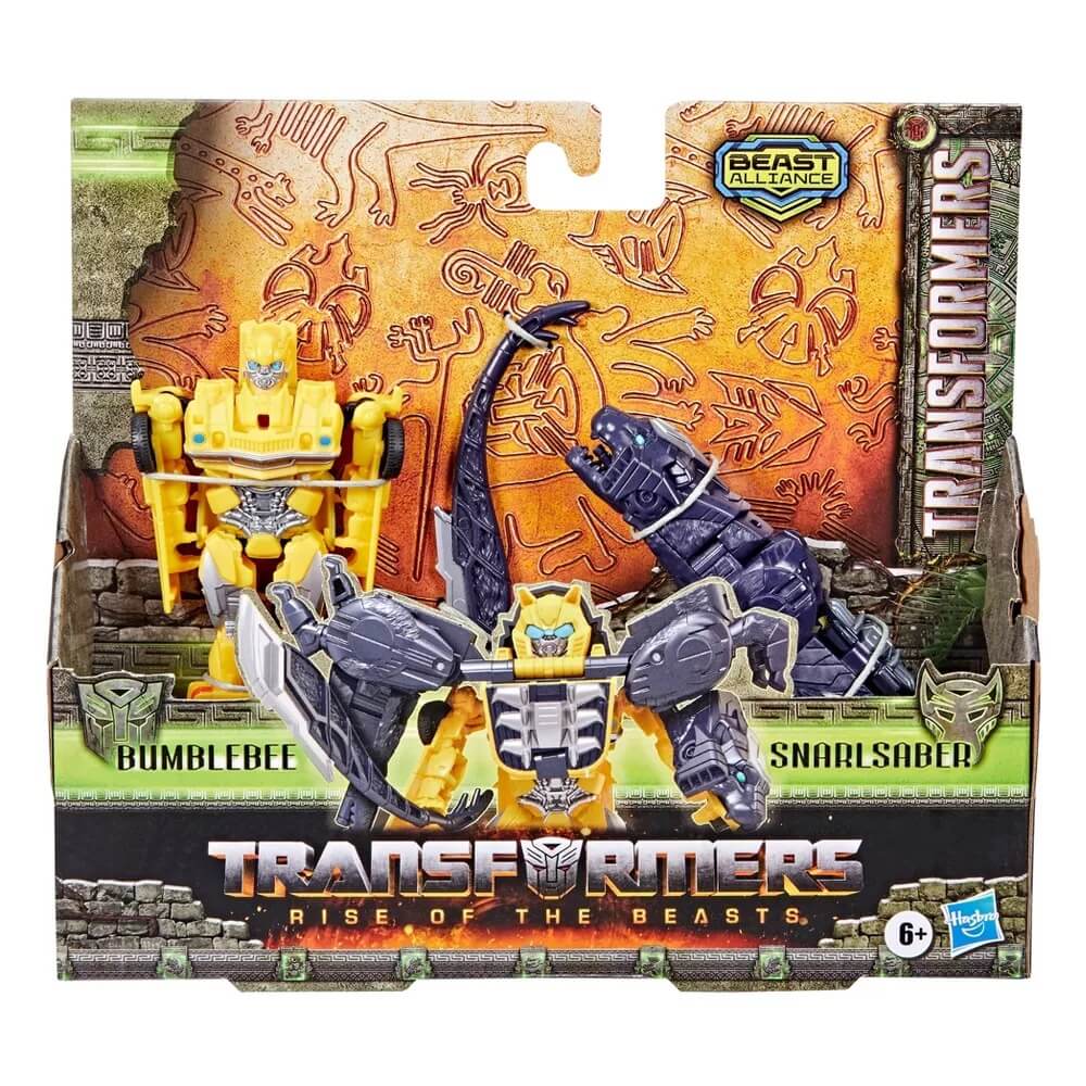 Transformers: Rise of the Beasts Beast Alliance Beast Combiners 2-Pack Bumblebee & Snarlsaber