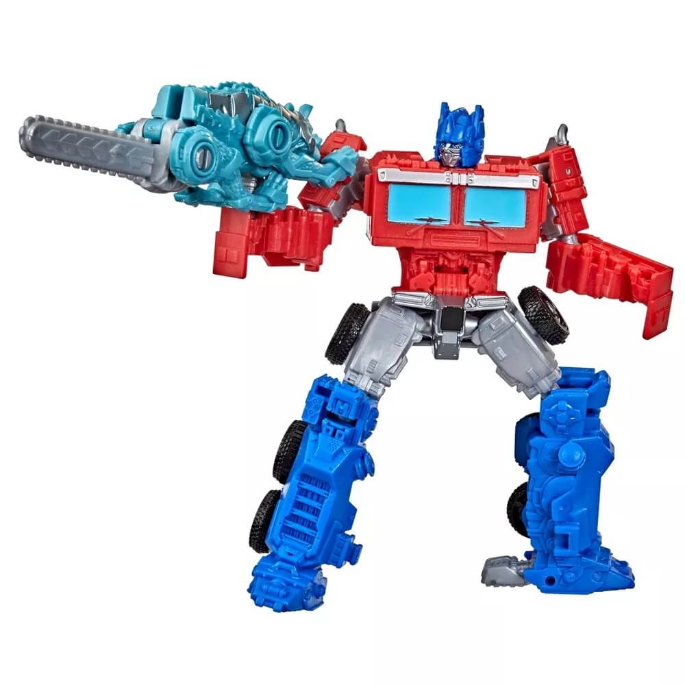 Transformers: Rise of the Beasts Beast Alliance Beast Weaponizers 2-Pack Optimus Prime & Chainclaw