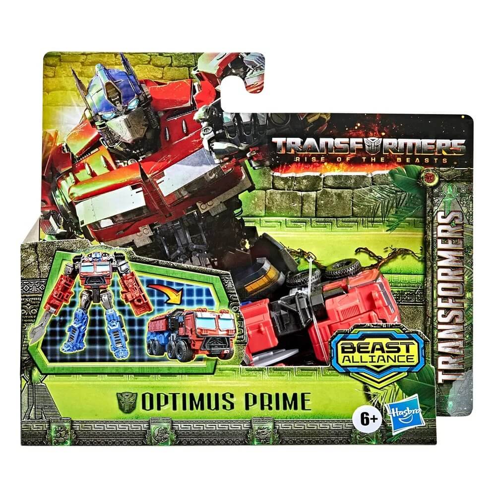 Transformers: Rise of the Beasts Beast Alliance Optimus Prime Action Figure