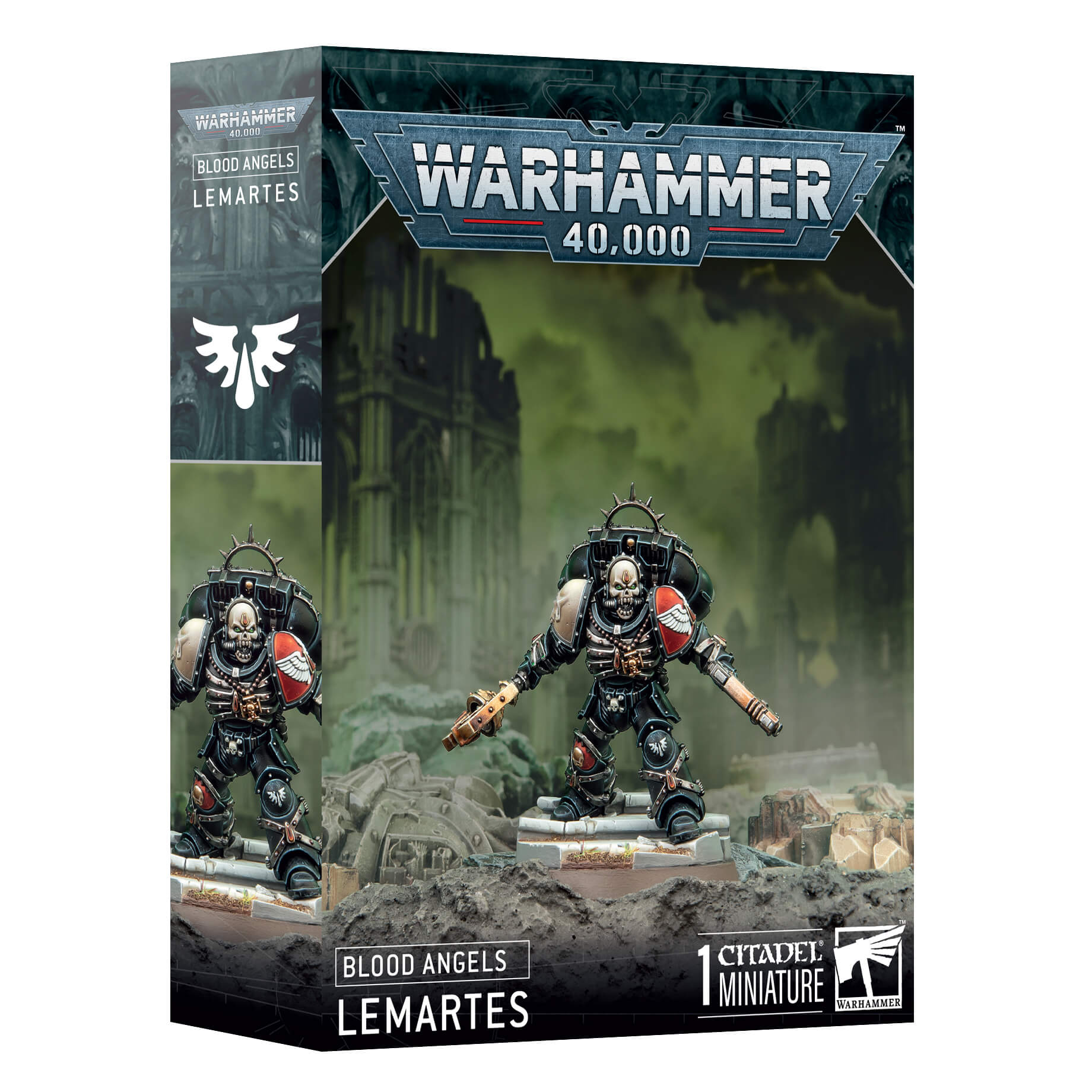 Warhammer 40K Blood Angels Lemartes Miniature Set