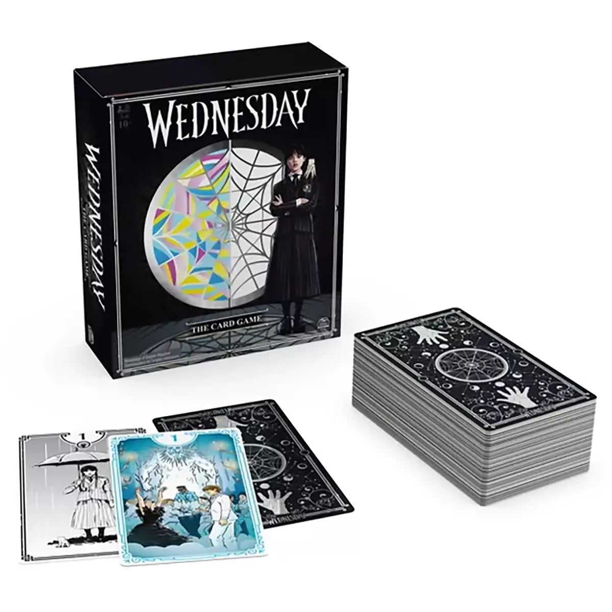 Wednesday The Card Game what's included