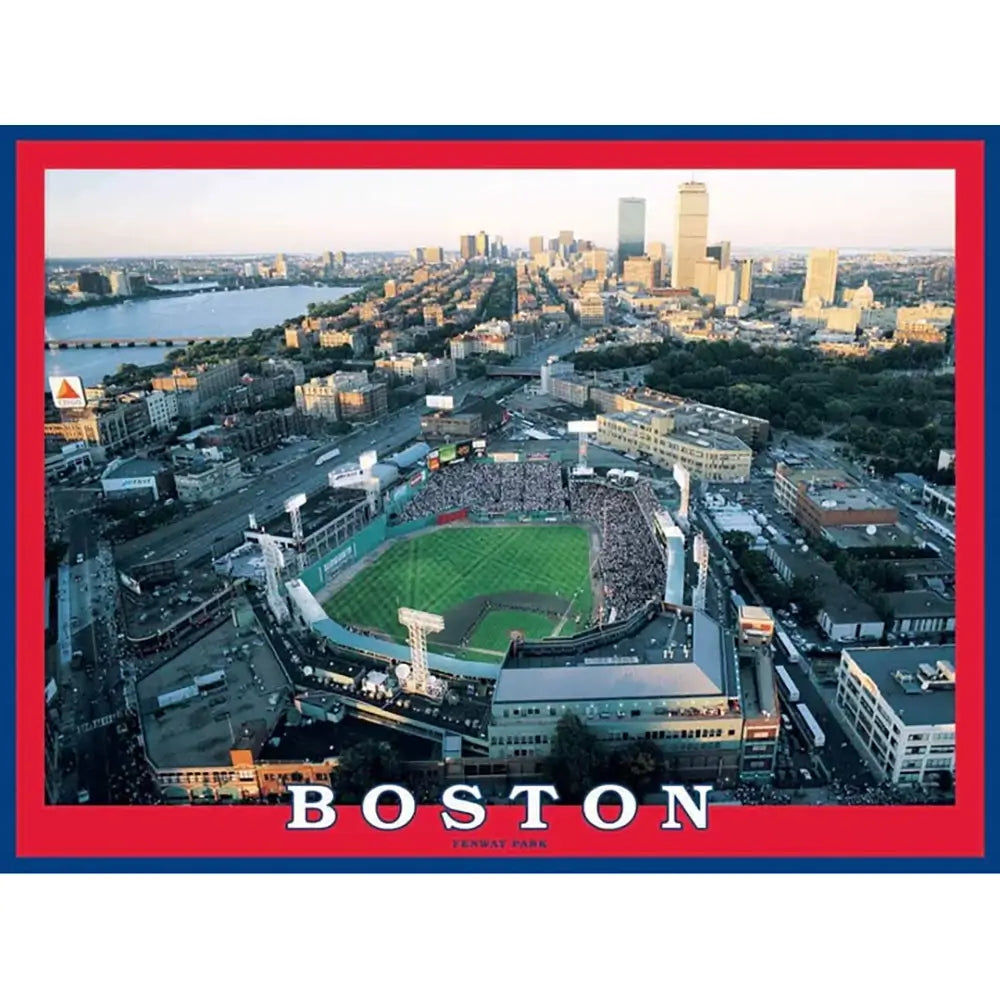 Completed puzzle - White Mountain Puzzles Boston - Fenway Park 500 Piece Jigsaw Puzzle image