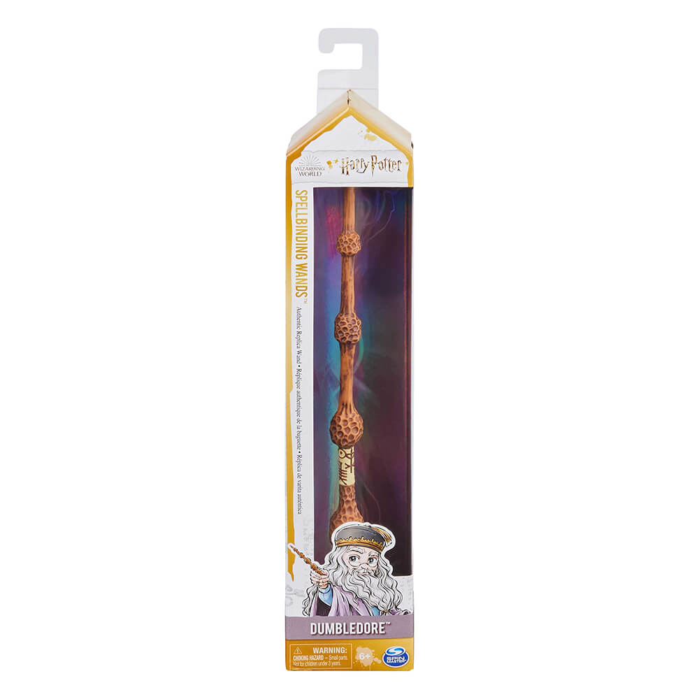 Wizarding World 12 Inch Spellbinding Dumbledore Wand