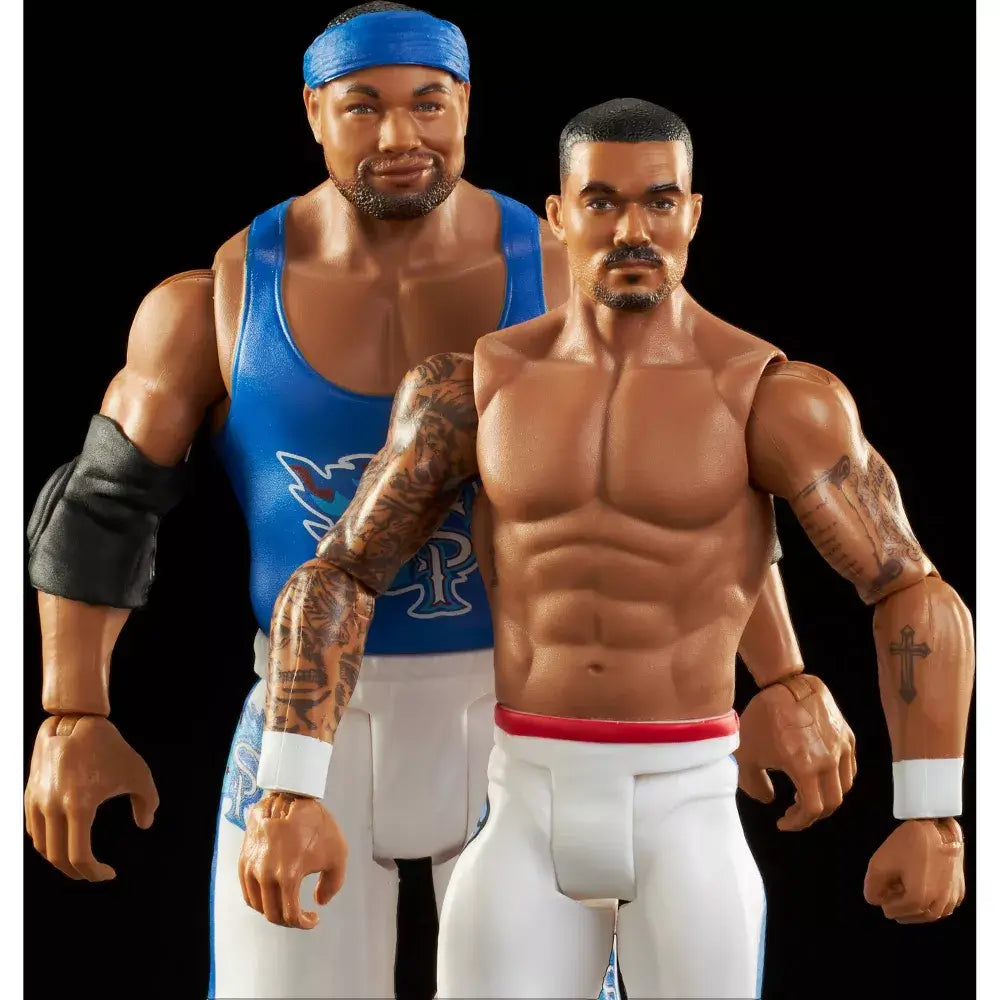 WWE Championship Showdown Series 14 Angelo Dawkins and Montez Ford 1:12 Scale 2-Pack