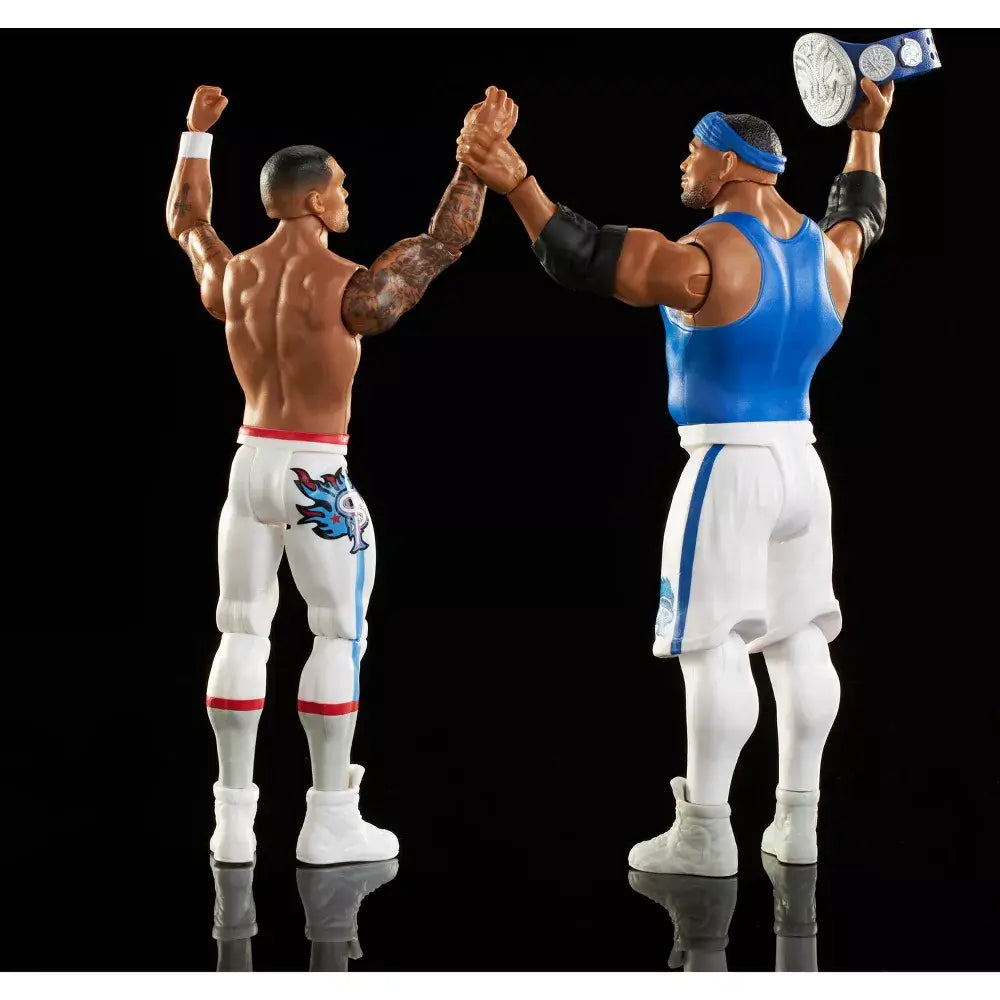 WWE Championship Showdown Series 14 Angelo Dawkins and Montez Ford 1:12 Scale 2-Pack