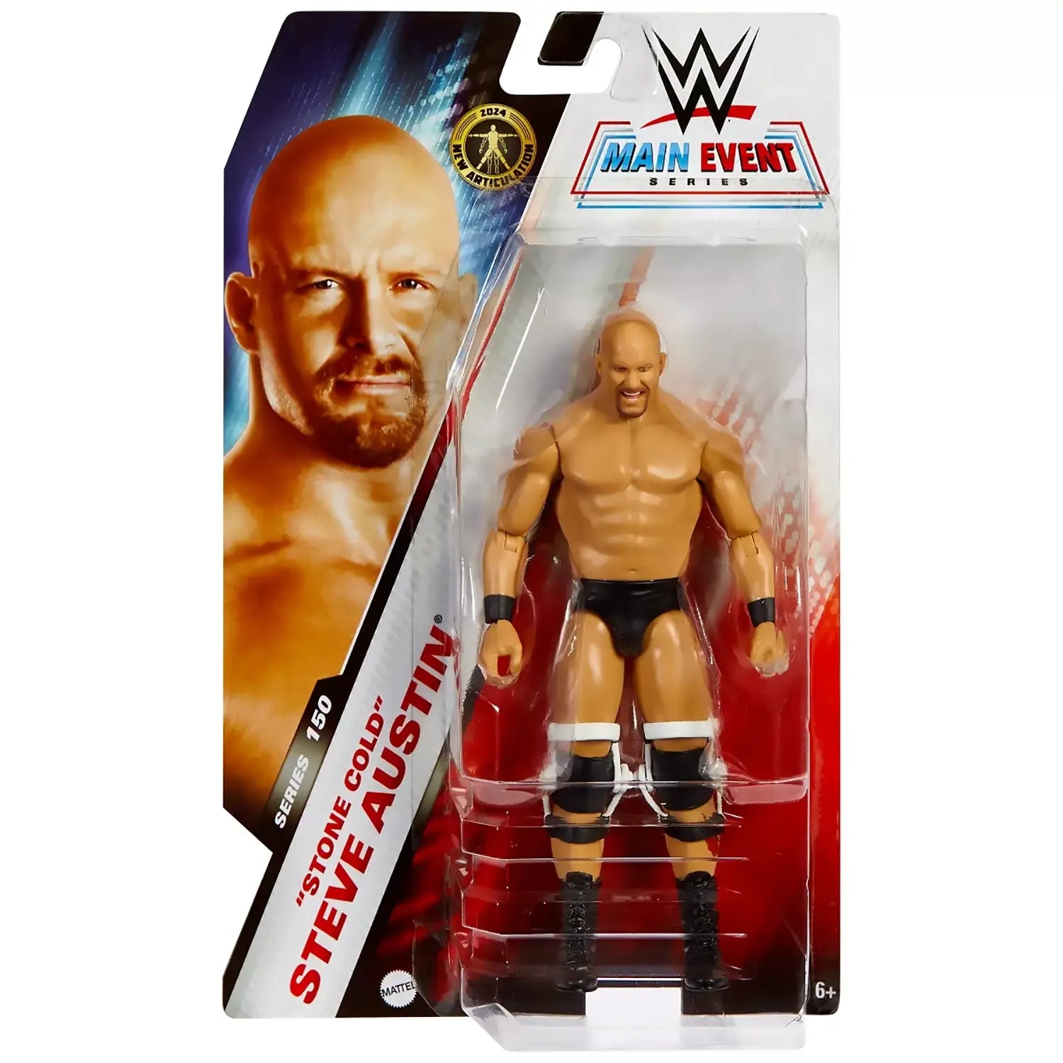 WWE Main Event Series 150 'Stone Cold' Steve Austin Action Figure package