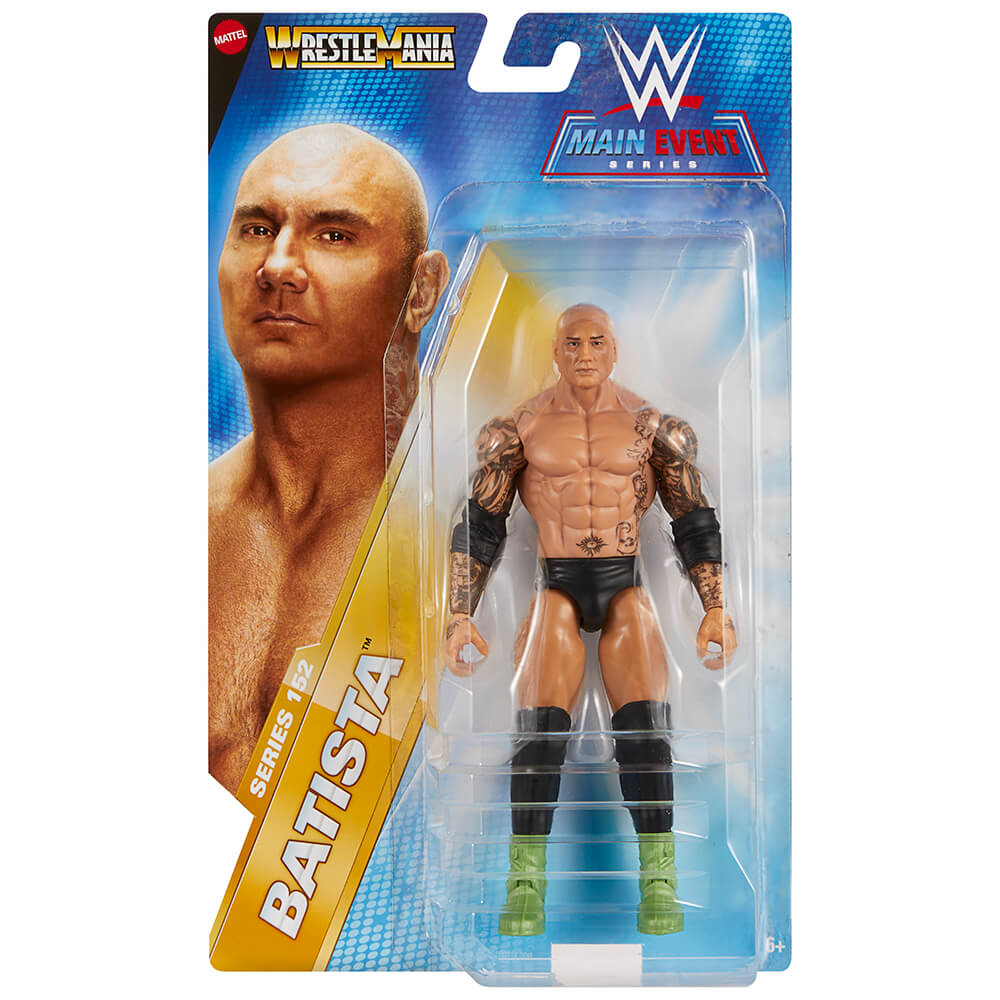 WWE Main Event Wrestlemania Series 152 Batista Action Figure