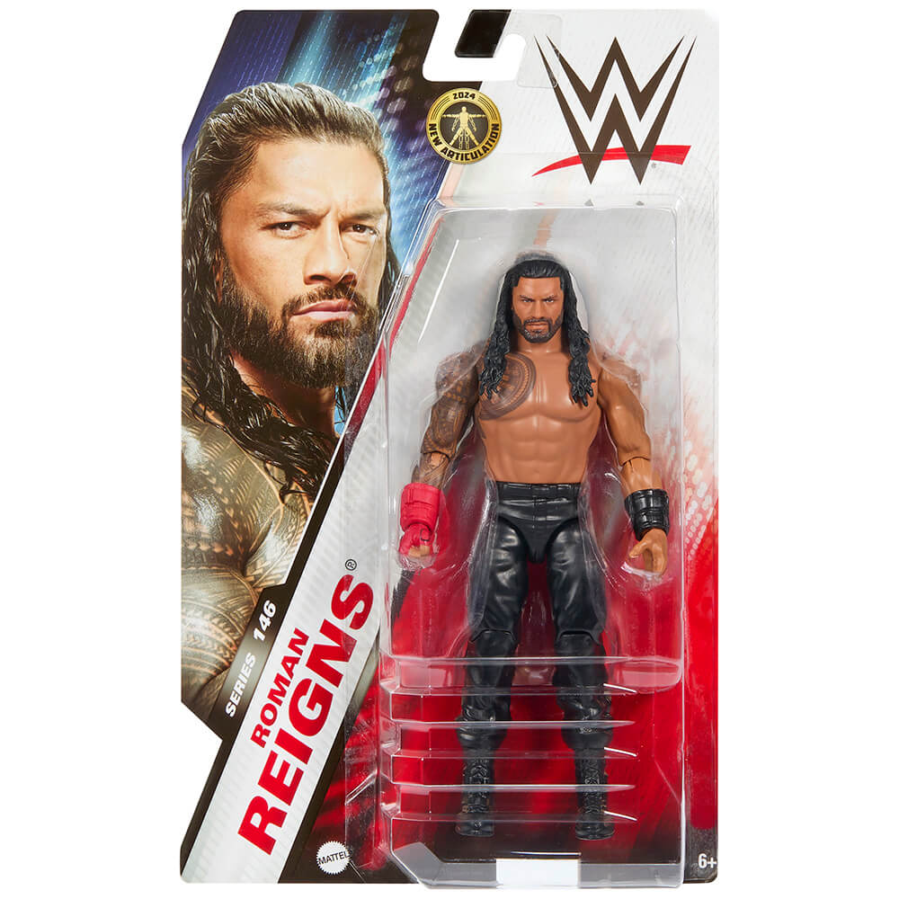 Package for the WWE Main Event Series 146 Roman Reigns Action Figure