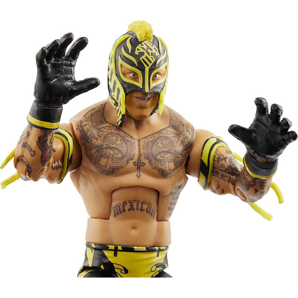 WWE Top Picks Elite Collection Rey Mysterio Action Figure close up