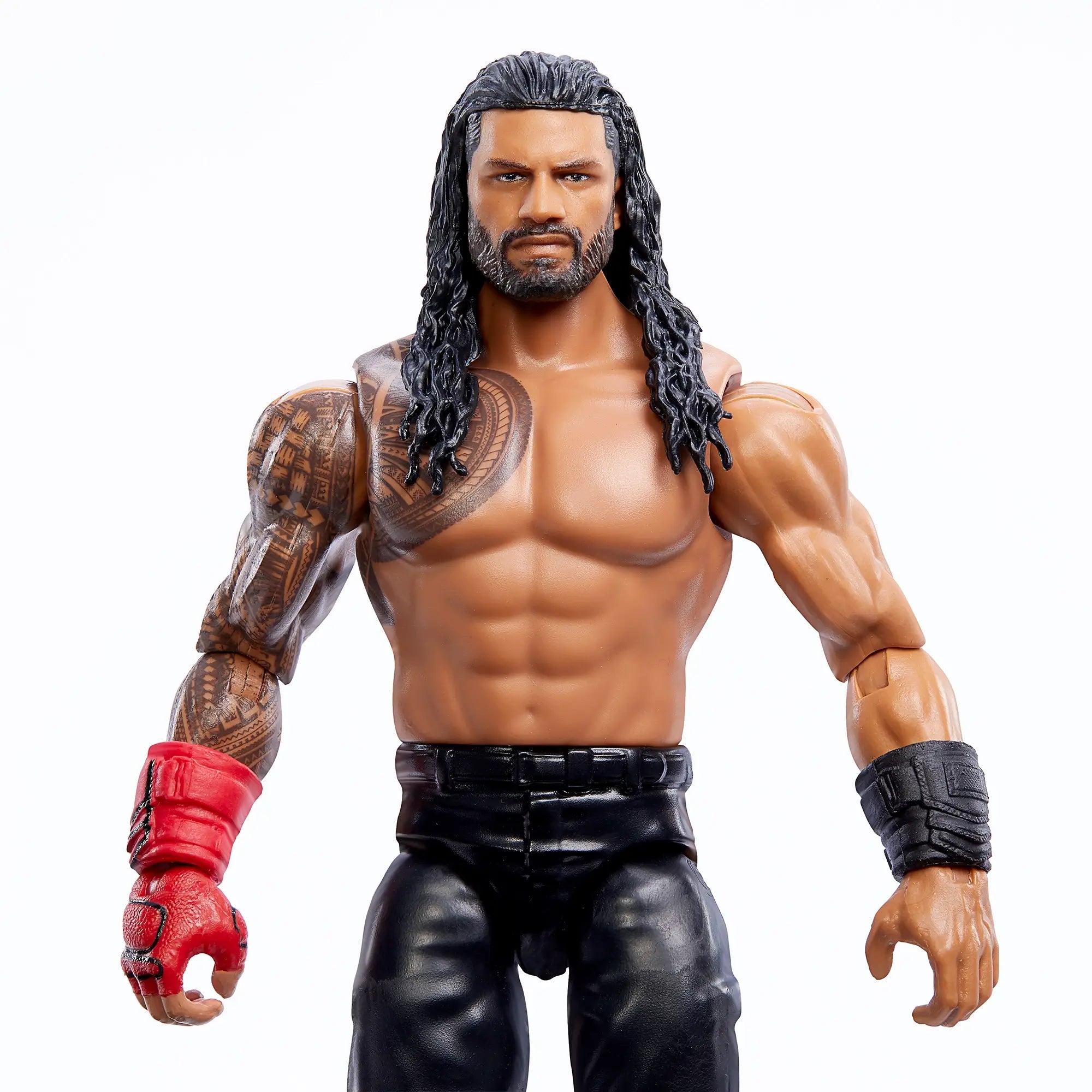 WWE Top Picks Roman Reigns 1:12 Scale Action Figure close up