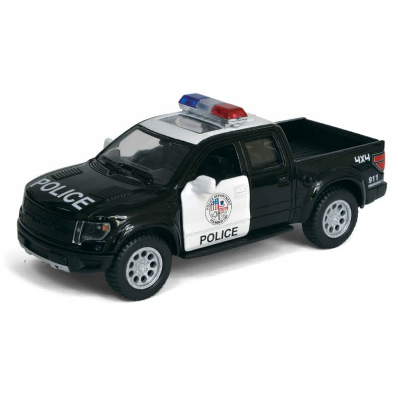 2013 Ford F-150 SVT Raptor Supercrew Police Die Cast 1:46 Scale