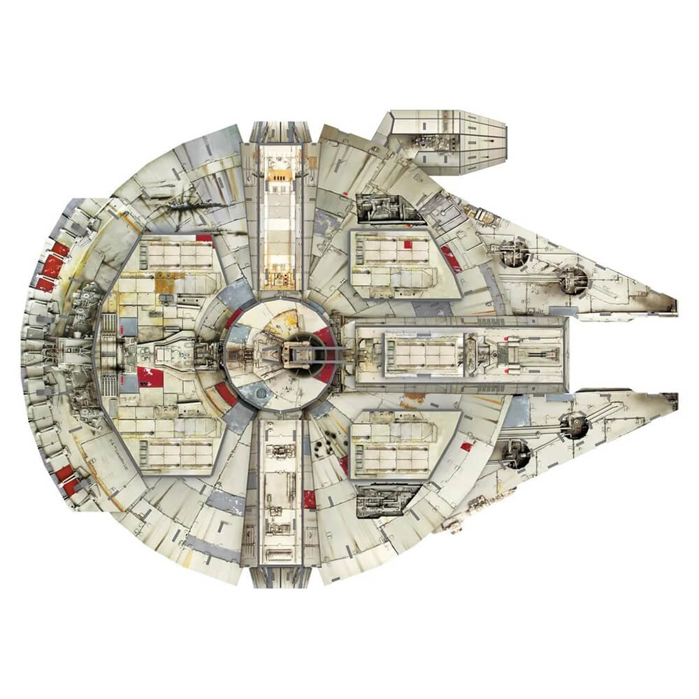 4DPuzz Star Wars Millennium Falcon Paper Model Kit