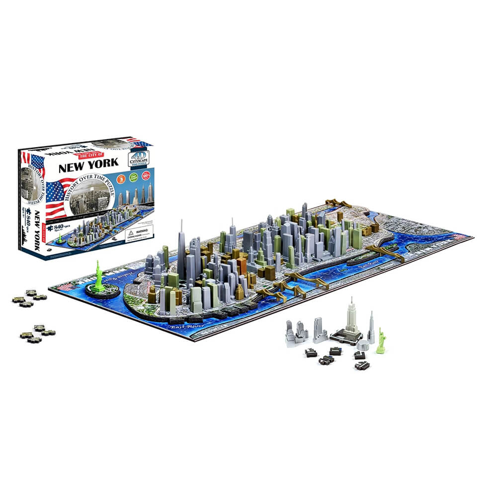 4DPuzz The City of New York Cityscape Time Puzzle